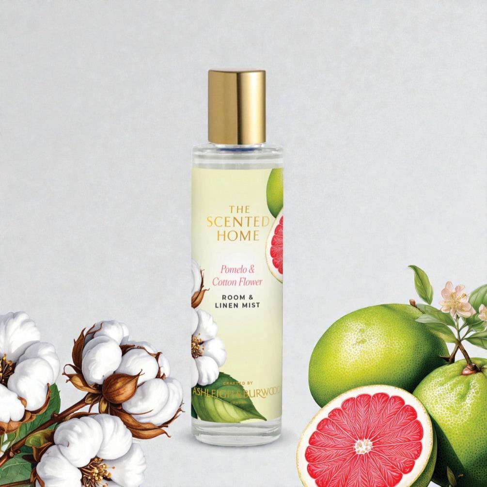 Ashleigh & Burwood Pomelo & Cotton Flower Room Mist Spray Extra Image 1